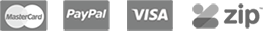 Mastercard Paypal Visa Zip